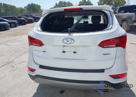 2017 Hyundai Santa Fe Sport 2.4L from USA, damaged, VIN 5NMZU3LB6HH006567